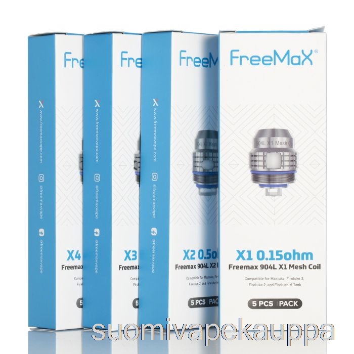 Vape Kauppa Freemax Maxluke 904l X Vaihtokelat 0,2ohm 904l X2 Kaksoisverkkokelat